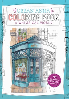 Front cover_Urban Anna Coloring Book: A Whimsical World
