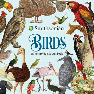 Front cover_Birds: A Smithsonian Sticker Book