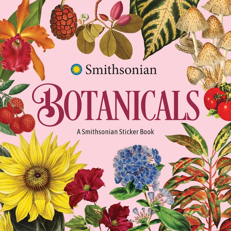 Front cover_Botanicals: A Smithsonian Sticker Book
