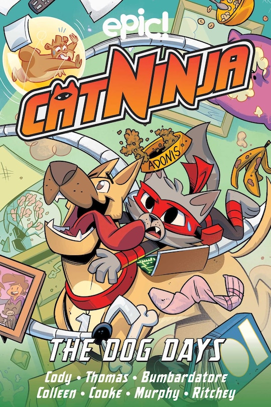 Couverture_Cat Ninja: Dog Days