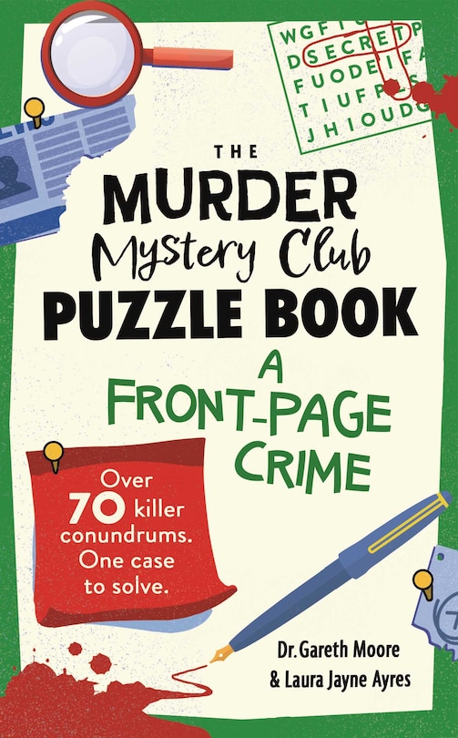 Couverture_The Murder Mystery Club Puzzle Book