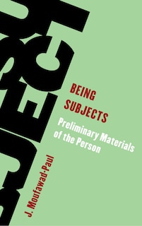 Front cover_Being Subjects