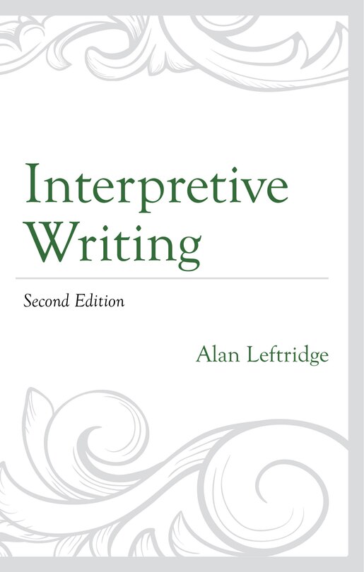 Front cover_Interpretive Writing