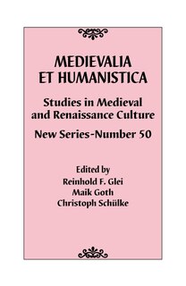 Couverture_Medievalia et Humanistica, No. 50
