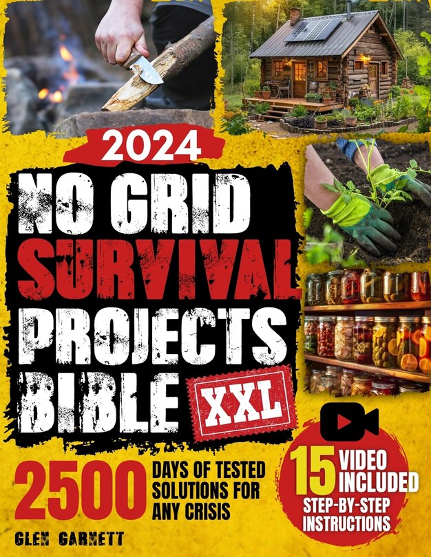 Front cover_No Grid Survival Projects Bible