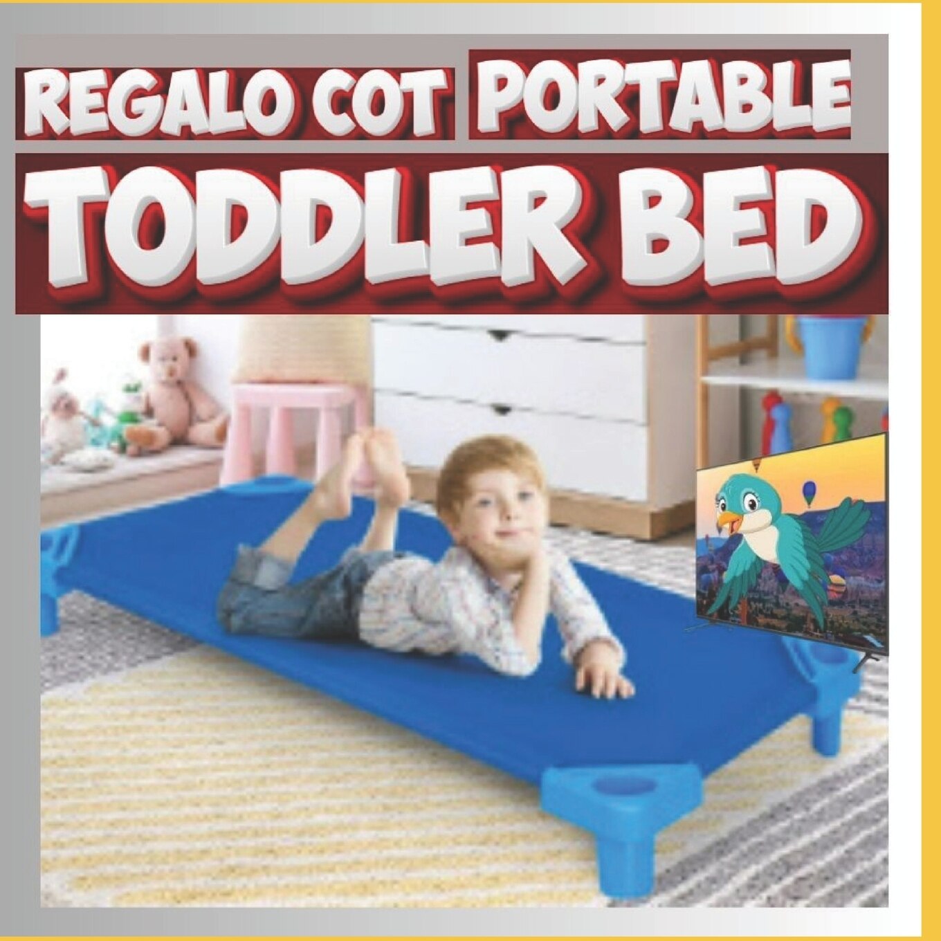 Regalo Cot Portable Toddler Bed Includes Fitted Sheet Bed Book By Next Unbeat tp Indigo