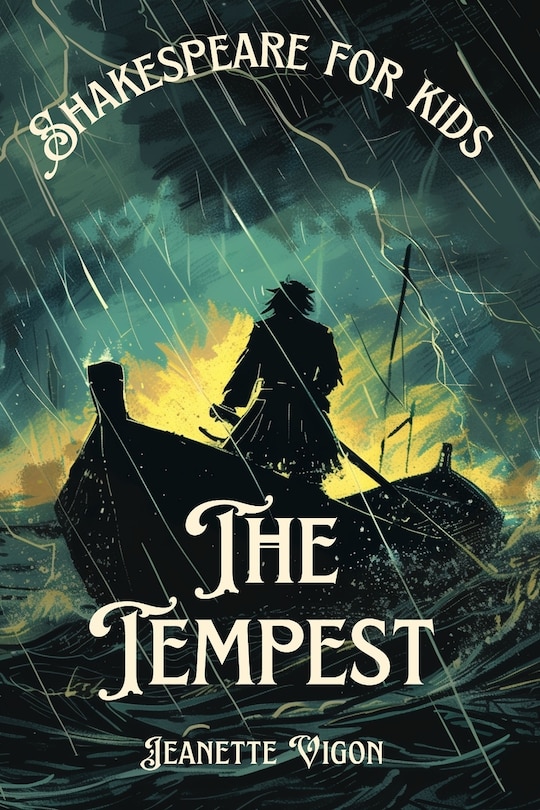 Front cover_The Tempest Shakespeare for kids