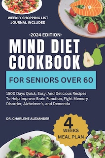 Front cover_Mind Diet Cookbook For Seniors Over 60