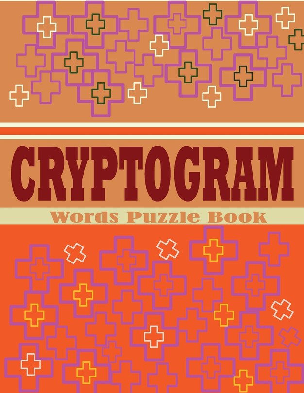 Front cover_Cryptogram Words Puzzle Book