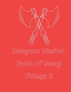 Front cover_Dungeon Master's Book of Many Things II