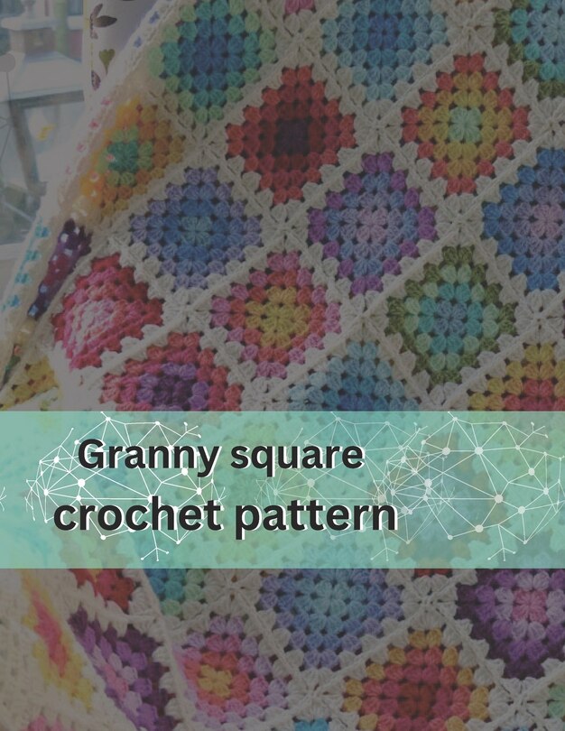 Front cover_Granny square crochet pattern