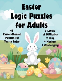Front cover_Easter Logic Puzzles for Adults