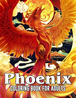 Front cover_Phoenix Coloring Book For Adults