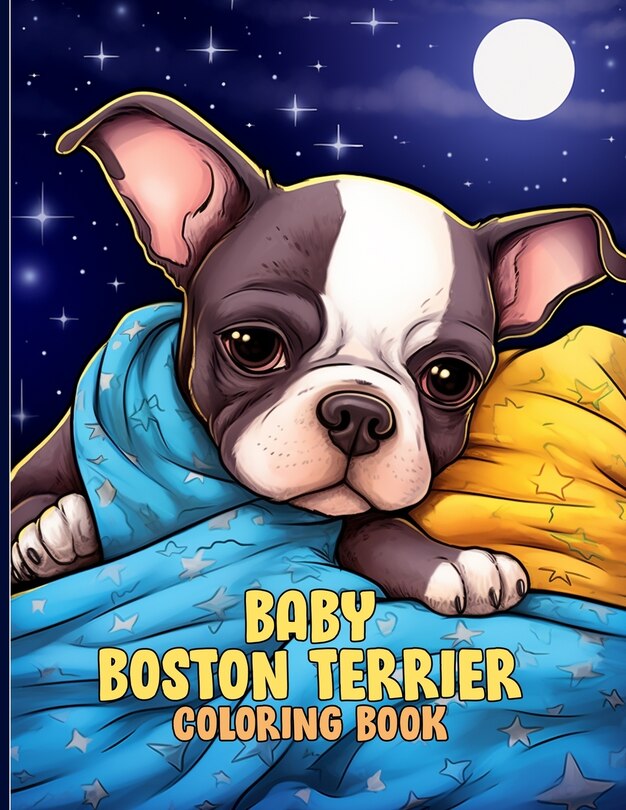 Couverture_Baby Boston Terrier Coloring Book