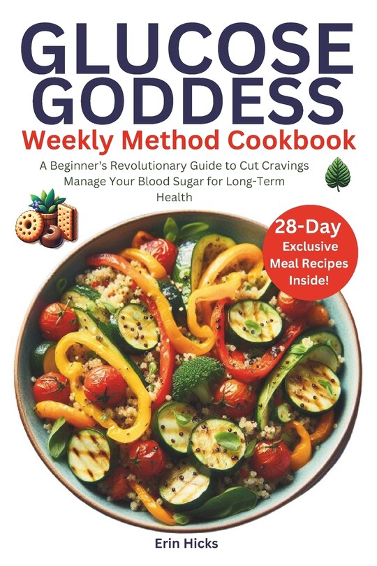 Front cover_Glucose Goddess Weekly Method Cookbook