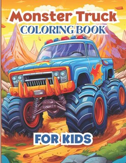 Couverture_Monster Truck Coloring Book-for Kids Ages 5-8