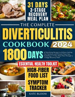 Front cover_The Complete Diverticulitis Cookbook