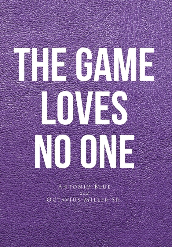 Front cover_The Game loves no one