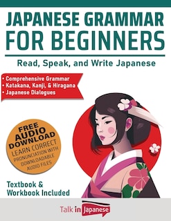 Front cover_Japanese Grammar for Beginners Textbook & Workbook Included