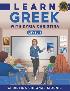 Front cover_Learn Greek with Kyria Christina