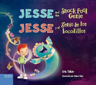 Couverture_Jesse and the Snack Food Genie / Jesse y el genio de los bocadillos