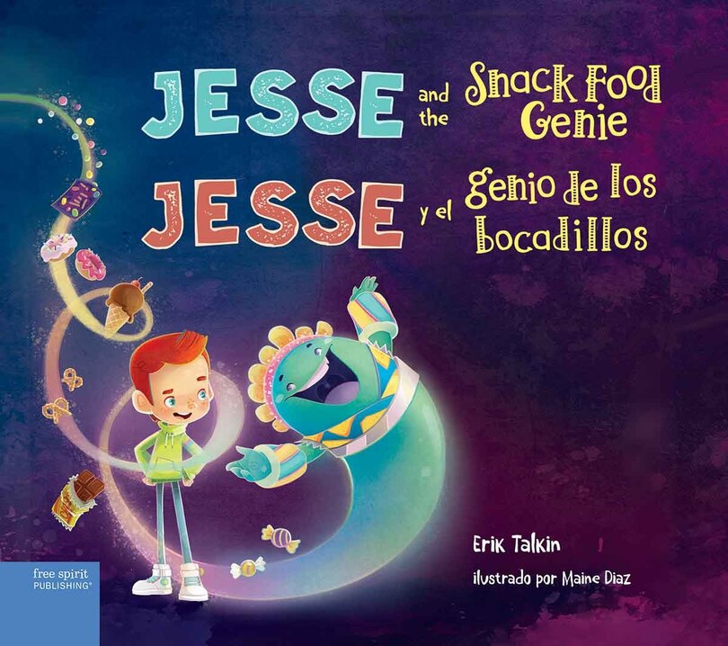 Couverture_Jesse and the Snack Food Genie / Jesse y el genio de los bocadillos