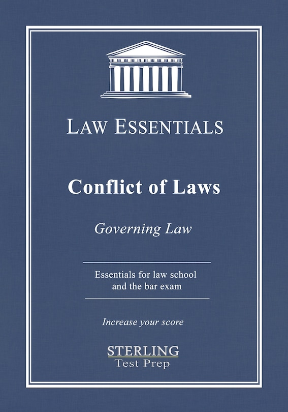 Couverture_Conflict of Laws, Governing Law