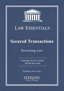 Couverture_Secured Transactions, Governing Law