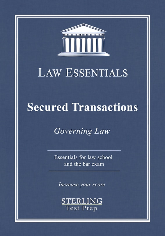 Couverture_Secured Transactions, Governing Law