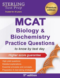 Front cover_MCAT Biology & Biochemistry Practice Questions
