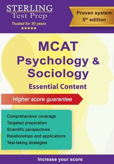 Front cover_Sterling Test Prep MCAT Psychology & Sociology