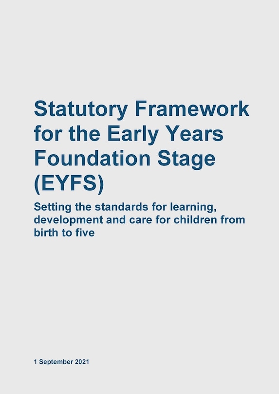 Front cover_Early Years Foundation Stage EYFS Statutory Framework