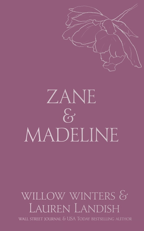 Front cover_Zane & Madeline