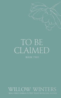 Front cover_To Be Claimed