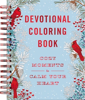 Front cover_Cozy Moments to Calm Your Heart: Devotional Coloring Book