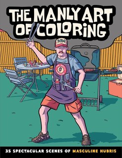 Front cover_The Manly Art of Coloring
