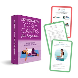 Front cover_Restorative Yoga Cards for Beginners