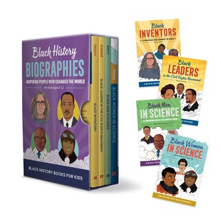 Front cover_Black History Biographies 4 Book Box Set