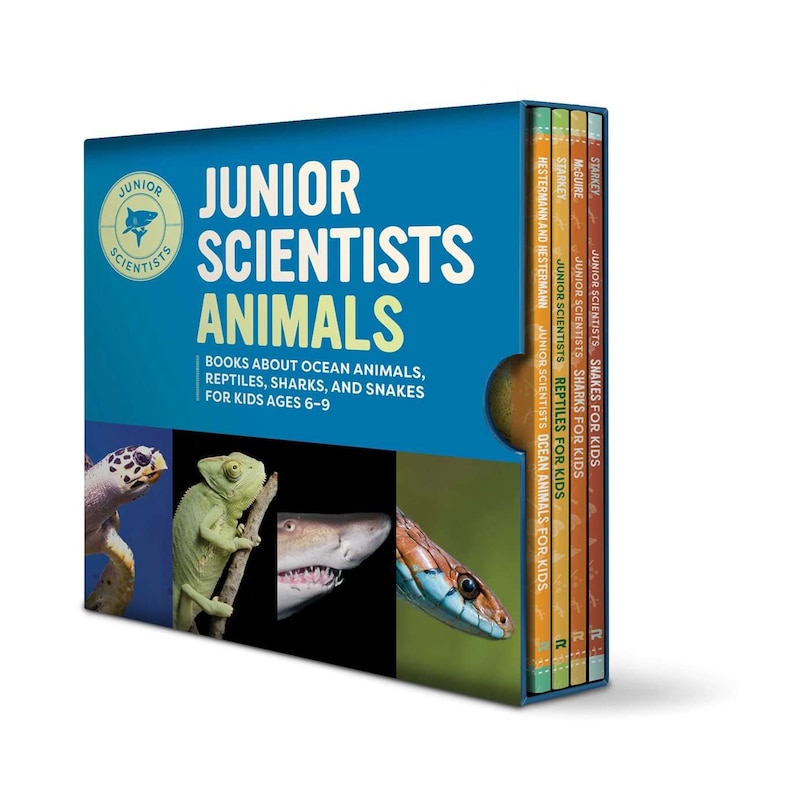 Front cover_Junior Scientists Animals Box Set