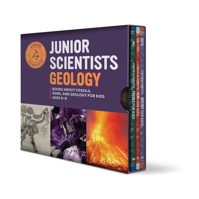 Front cover_Junior Scientists Geology Box Set