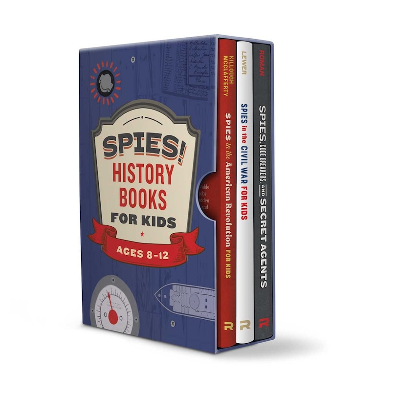 Couverture_Spies! History Books for Kids 3 Book Box Set