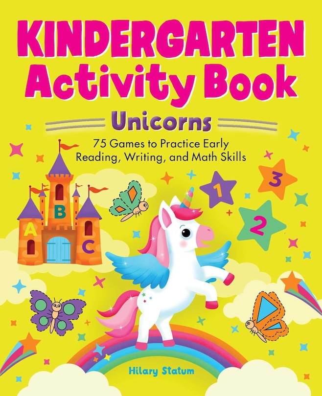 Front cover_Kindergarten Activity Book Unicorns