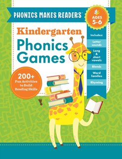 Couverture_Phonics Makes Readers: Kindergarten Phonics Games