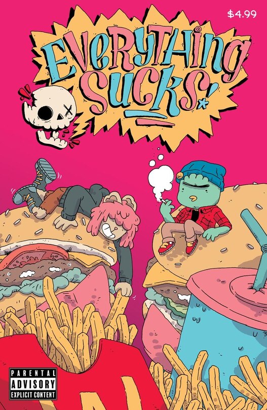 Front cover_Everything Sucks #1 2nd Printing