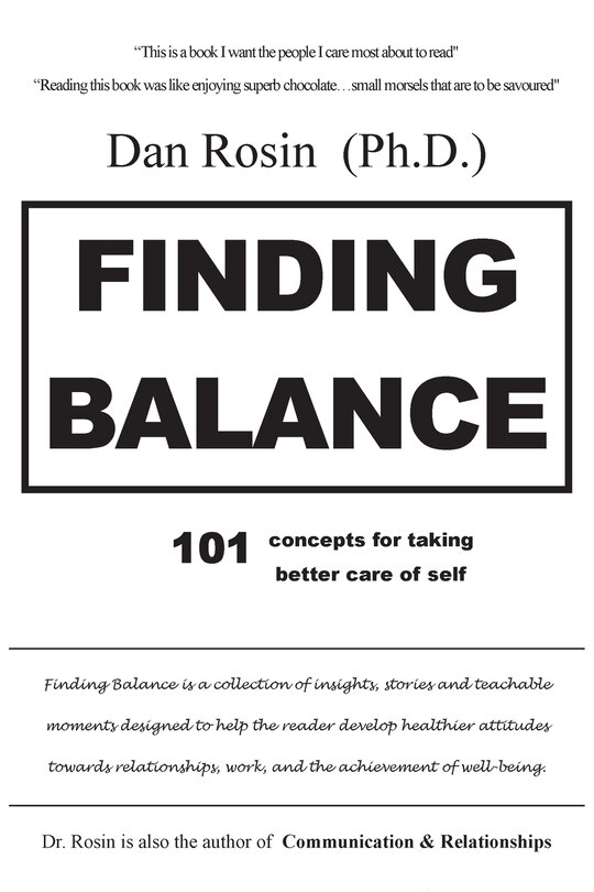 Front cover_Finding Balance