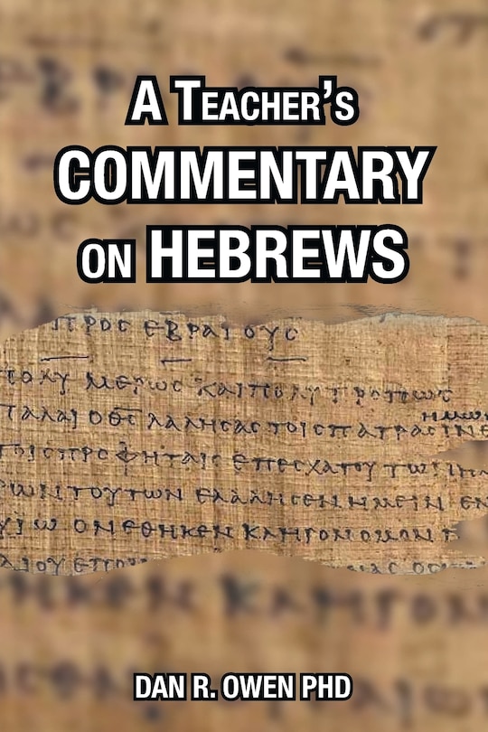 Couverture_A Teacher's Commentary on Hebrews