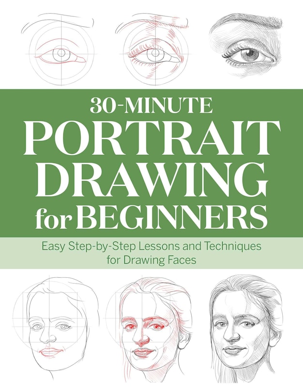 Front cover_30-Minute Portrait Drawing for Beginners