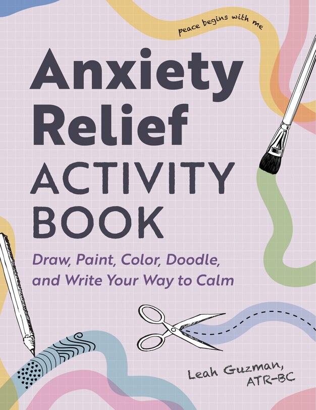 Front cover_Anxiety Relief Activity Book