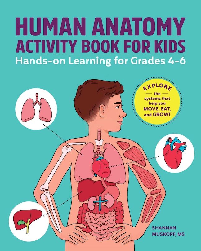 Couverture_Human Anatomy Activity Book for Kids