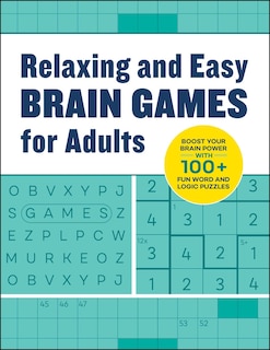 Front cover_Relaxing Brain Games for Adults